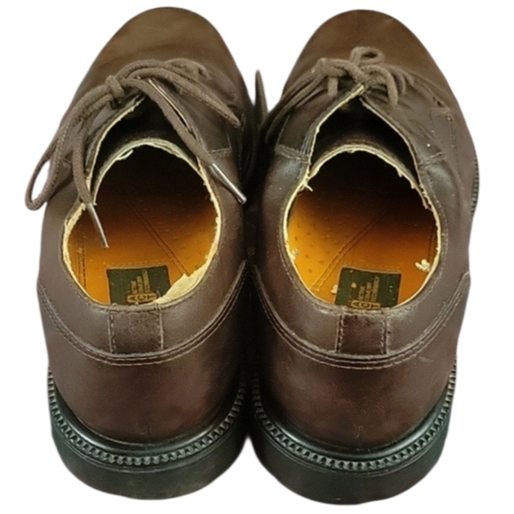 Timberland Dark Brown Leather Oxfords main image 4